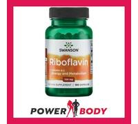 Swanson Riboflavin Vitamin B-2, 100mg, 100 Capsules