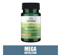 Swanson Saccharomyces Boulardii 30 Veg Capsules | Promotes Healthy Gut Flora