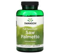 Swanson, Saw Palmetto, 540 mg, 250 Capsules - Mens Health and Prostate Support