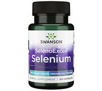 Swanson SelenoExcell Selenium, 200mcg, 60 Capsules, High-dose, Laboratory-Tested, Soy-Free, Gluten-Free, Non-GMO