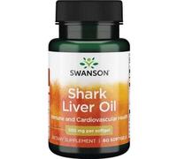 Swanson Shark Liver Oil 550mg Softgels 60 Softgels