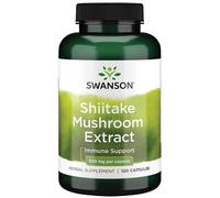 Swanson Shiitake Mushroom Extract 500mg Capsules 120 Capsules