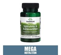 (120 veggie tabs) Spirulina & Astaxanthin, Organic - 120 veggie tabs