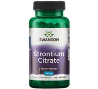 Swanson Strontium Citrate 340mg Capsules 60