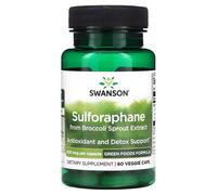 Swanson Sulforaphane from Broccoli Sprout Extract 400mcg - 60 Veggie Caps