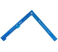 Swanson Tool Co T001WZ Framing Wizard Folding Aluminum Framing Square with Adjustable Set Screw (Allen Wrench Included) - 5 Layout Tools in-One