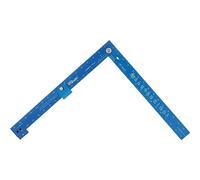 Swanson Tool Co T001WZ Framing Wizard Folding Aluminum Framing Square with Adjustable Set Screw (Allen Wrench Included) - 5 Layout Tools in-One