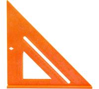 Swanson Tool Co T0118 8 inch Orange Composite Speedlite Speed Square Layout Tool, Made of High Impact Polystyrene