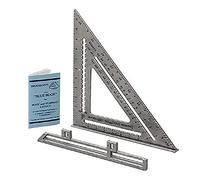 Swanson Tool S0107 12-Inch Speed Square Layout Tool with Blue Book