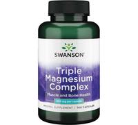 Swanson Triple Magnesium Complex, 400mg - 100 caps