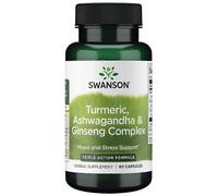 Swanson Turmeric Ashwagandha & Ginseng Complex Capsules 60