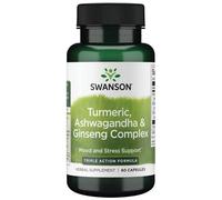 Swanson Turmeric Ashwagandha & Ginseng Complex Capsules 60 Capsules