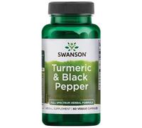 Swanson Turmeric & Black Pepper Capsules 60 Capsules