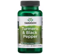 Swanson Turmeric & Black Pepper Capsules 60 Capsules