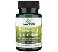 Swanson Turmeric & Bromelain Capsules 60 Capsules
