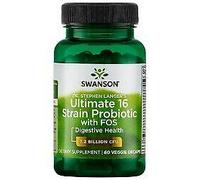 Swanson Dr. Stephen Langer's Ultimate 16 Strain Probiotic Digestive health 60 pcs, veggie capsule, 3,2 Billion CFU