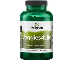 Swanson Veggies4life Tablets 300 Tablets