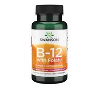 SWANSON VITAMIN B-12 1,000 MCG & FOLATE 665 MCG 250 LOZENGES