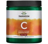 Swanson 100% Pure Vitamin C Powder immune health 454 g, powder, 1000 mg