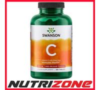Swanson Vitamin C with Rose Hips Extract - Timed-Release 1000mg - 250 tablets