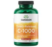 Swanson Vitamin C With Rose Hips Extract Timed-Release 1000mg 250 Tablets