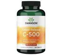 Swanson Vitamin C With Rose Hips Timed-Release 500mg Tablets 250 Tablets