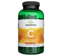Swanson Vitamin C with Rose Hips Vitamin C with Rose Hips for absorption and enhance antioxidant potency 250 pcs, capsule, 1000 mg