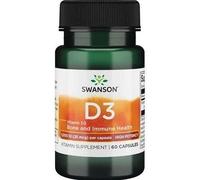 Swanson | Vitamin D-3- 1000 IU | 1 x 60 caps