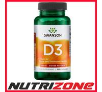 Swanson Vitamin D3 5000iu Softgels 250 Softgels