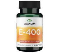 Swanson Vitamin E 400 IU - 60 softgels