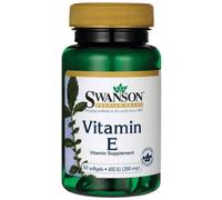 Swanson Vitamin E Antioxidant 400IU Daily Wellness Support Softgels - 60 Softgels
