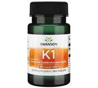 Swanson Vitamin K1 100mcg Tablets 100 Tablets