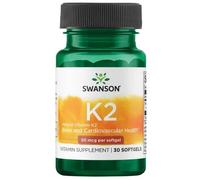 Swanson Vitamin K2 Natural 50mcg | 30 Soft Gels