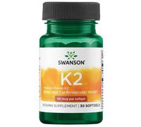 Swanson Vitamin K2 Natural 50mcg Softgels 30 Softgels