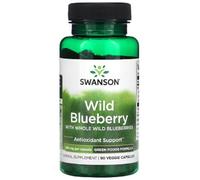Swanson - Wild Blueberry, 250mg | Antioxidant and Brain Health - 90 Veggie Capsules