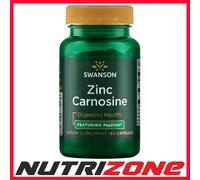 Swanson Zinc Carnosine Digestive Health Microbial Balance - 60 caps