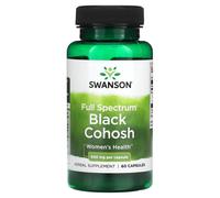 Swanson Activated Charcoal detoxification support 120 pcs, capsule, 520 mg