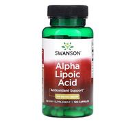 Swansons Swanson - Alpha Lipoic Acid 100mg | Universal Antioxidant for Glucose Metabolism & Cellular Support | 120 Capsules
