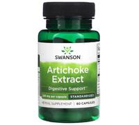 Swansons Swanson - Artichoke Extract | Herbal Support for Liver and Digestive Health | 250mg Capsules - 60 Count
