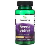 Swansons Swanson - Avena Sativa, 575mg | Energy and Vitality Support - 60 Capsules