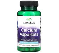 Swansons Swanson - Calcium Aspartate, 200mg Elemental Calcium | Bone Health and Absorption - 60 Capsules