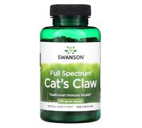Swansons Swanson - Cat's Claw 500mg | Traditional Amazonian Bark for Immune & Joint Support | 100 Capsules