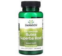 Swansons Swanson - Full Spectrum Butea Superba Root, 400mg | Vitality and Endurance Support - 60 Capsules