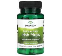 Swansons Swanson - Full Spectrum Irish Moss | Herbal Support for Respiratory and Immune Health | 400mg Capsules - 60 Count