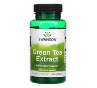 Swansons Swanson - Green Tea Extract | Standardized Polyphenols for Antioxidant & Metabolic Support | 60 Capsules