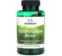 Swansons Swanson - Marshmallow Root, 500mg | Digestive and Respiratory Health - 90 Capsules