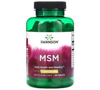 Swansons Swanson - MSM, 1500mg | Joint and Skin Health - 120 Tablets