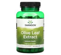 Swansons Swanson - Olive Leaf Extract 500mg | Traditional Herbal Support for Immune & Antioxidant Defense | 120 Capsules