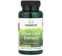 Swansons Swanson - Olive Leaf Extract, 750mg Super Strength | Immune and Heart Health - 60 Capsules