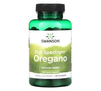 Swansons Swanson - Oregano 450mg | Traditional Botanical Support for Immune & Respiratory Health | Full-Leaf Formula - 90 Capsules
